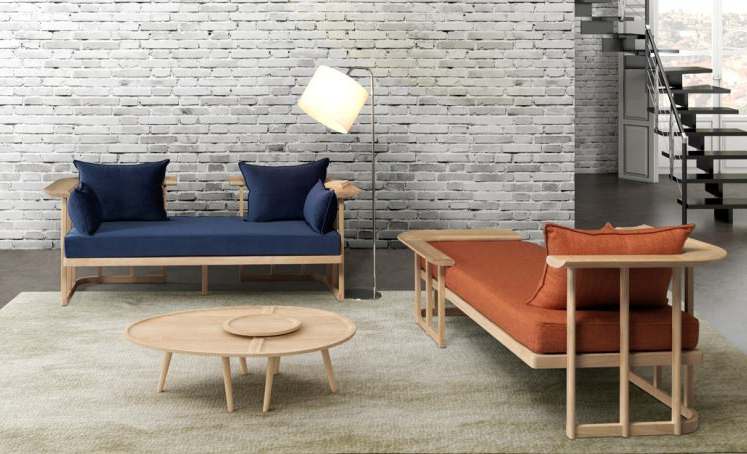 Letter Sofa 3-Seater
