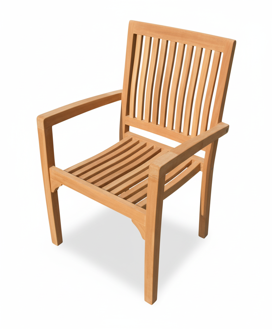 Teak Side Stool